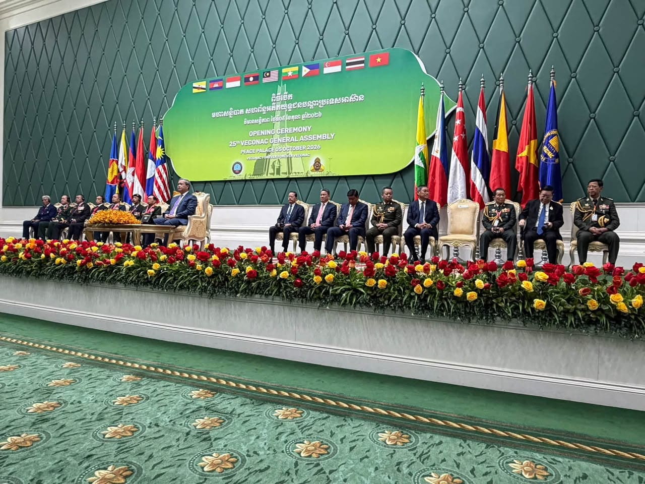 VECONAC GENERAL ASSEMBLY OPENS AT CAMBODIA’S PEACE PALACE — STRENGTHENING REGIONAL COMMITMENT TO VETERANS