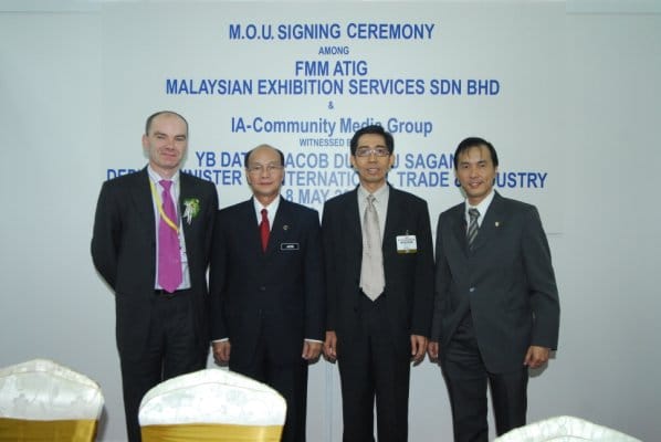 MOU Signing At MetalTech 2008